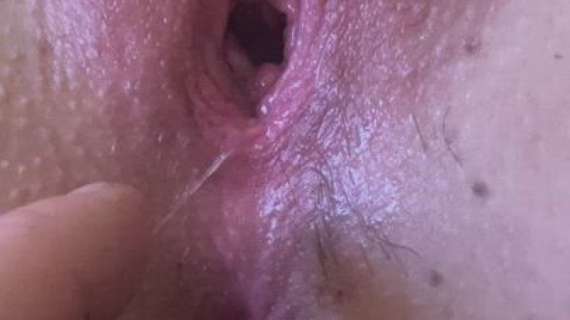 Sound on. He makes sure I'm filled up and then goes down to admire his work with