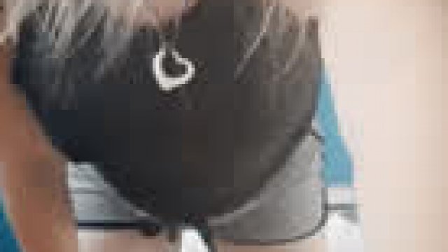 Gym shorts and a undershirt