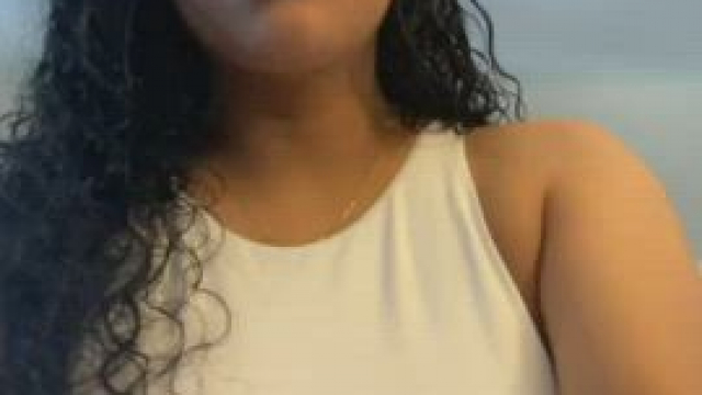 Quick boob drop before work