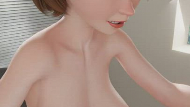 Aunt Cass riding (rapidbanana) [Big Hero 6]