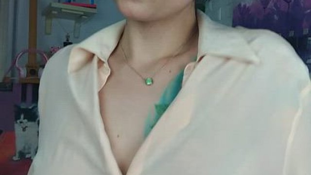 Bouncing on and off my blouse (OC)