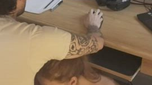 I love draining his balls while he games