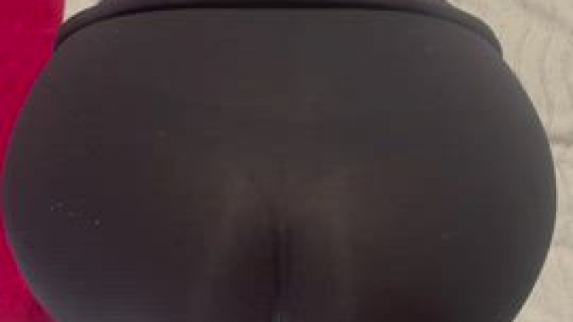 He loves when I bend over in my leggings