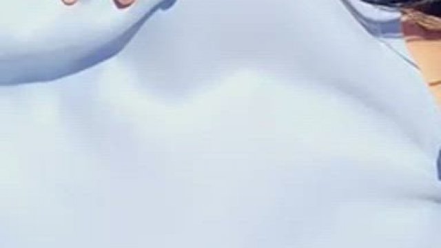 Are you surprised at how big my tits are