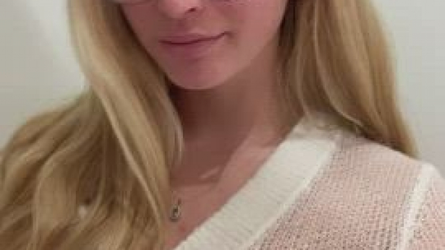 If you like shy blonde girls... Then this is for you!