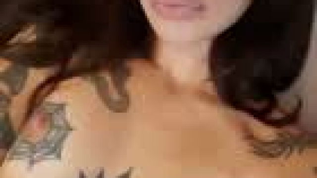 Would you lick this petite tattooed babe