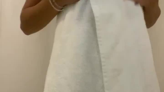 Oops, my towel slipped! Did you take a peek?