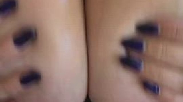 He had never cum in-between tits before