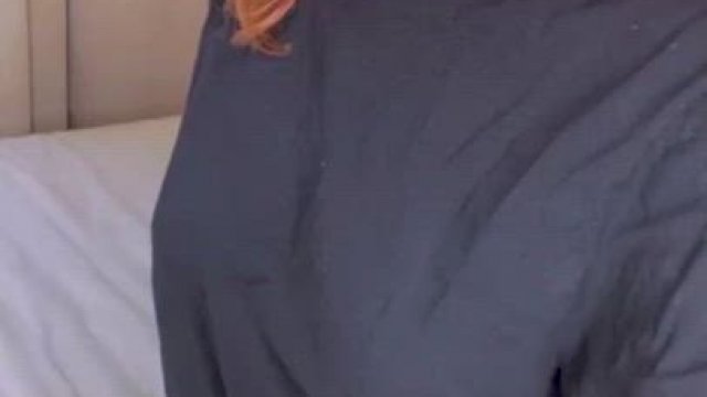 Cum between my young tits