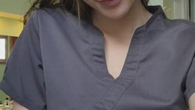 I love showing off what's under my scrubs