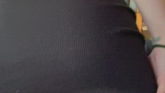 Whoops, my skirt came up