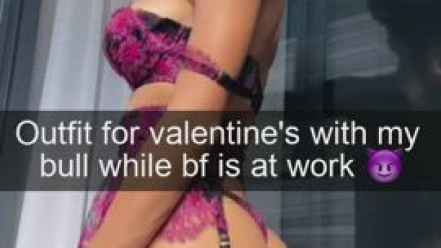 Your gf just posted this on her snap history