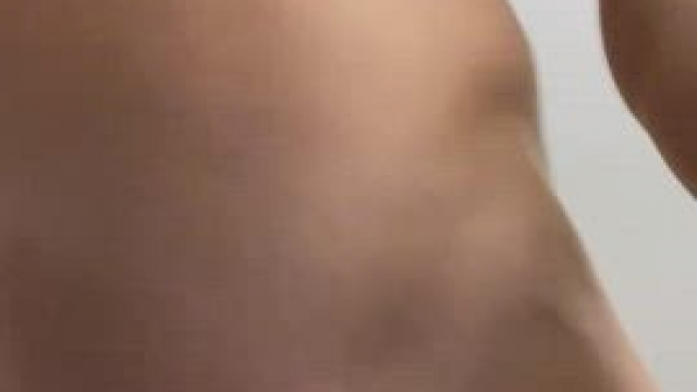 Playing with my clit vibrator, I cum and then I stand up and can’t believe the s