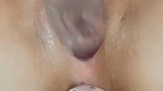 Love the way this toy gapes my ass :)