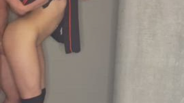 Your favorite fan loves to be choked behind the bleachers