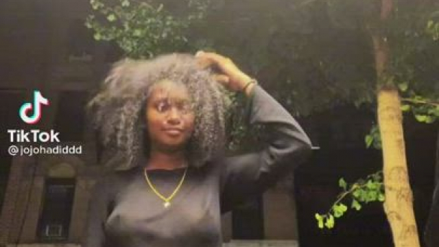 I can’t hear anything, but she may have a point…….or two