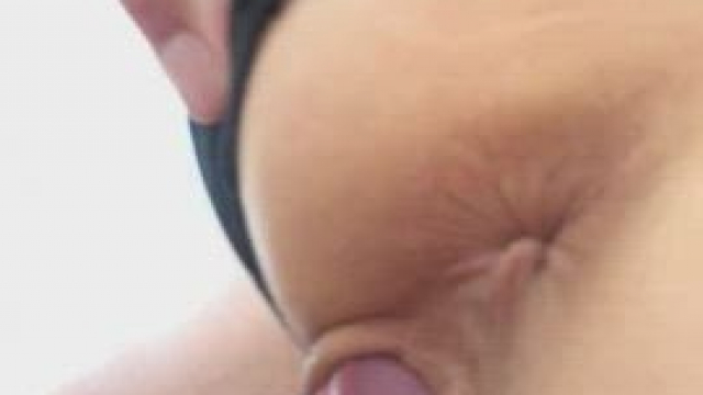 Wet Pussy Doggystyle Panties To The Side