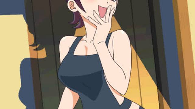 Shuuko Komi flashes you while cooking. (Twistedgrim)