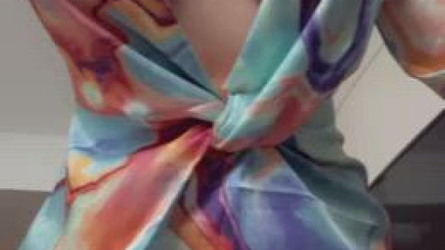 Let’s be honest, my tits look amazing in this dress but would look better covere