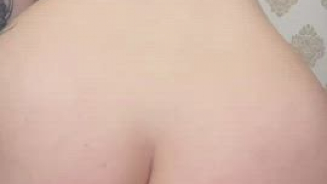 Creampie from my toy!