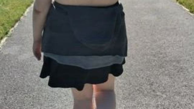 Hopefully I get caught walking topless one day