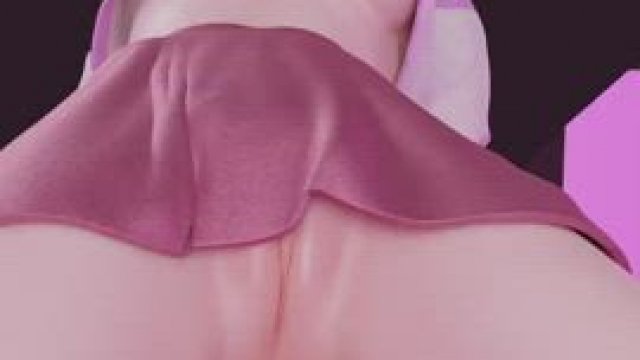 D.va Riding A Dildo (ItsVanillaTime)