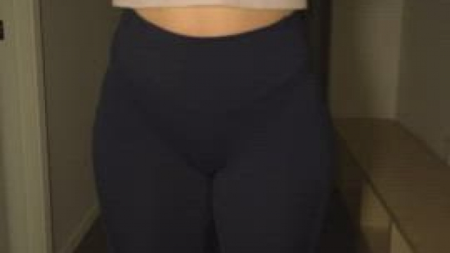 When you see the cheeks split