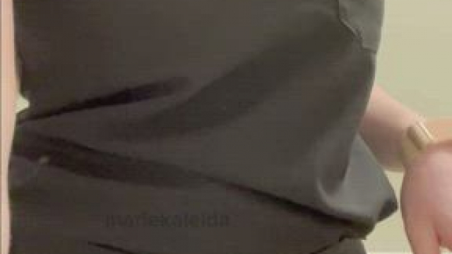 Night shift is always more pleasant when the tits drop