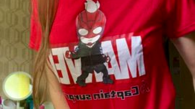 Sexy body is what I hide under baggy t-shirt