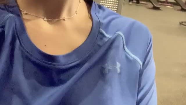 I never wear sports bras