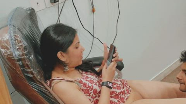 I was getting bored while my dog was licking