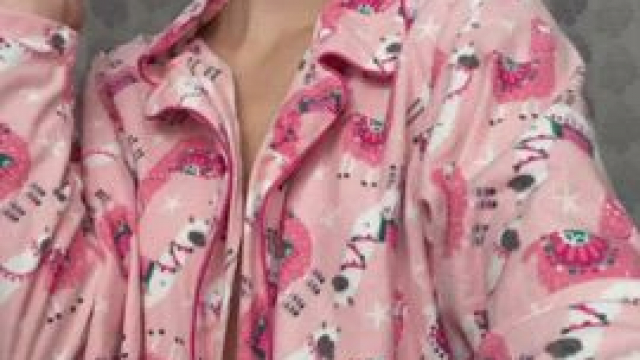 good morning with my tiny cute tits