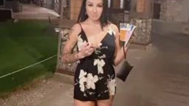 Date night with hubs cigars and boobies