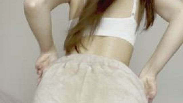 Call me kitty and you will get a butt reveal