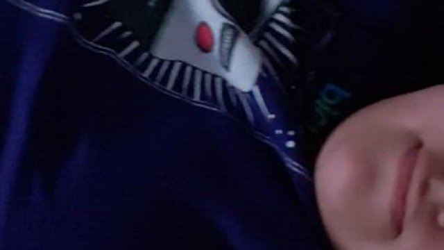 Watching The Croods 2 before bed