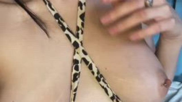 Put my boobs in your mouth