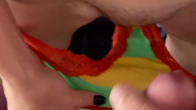 Fill up my panties before I see my masseuse, I want him to feel your cum drippin