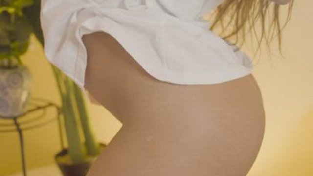 Hope you like what's hidden underneath my shirt