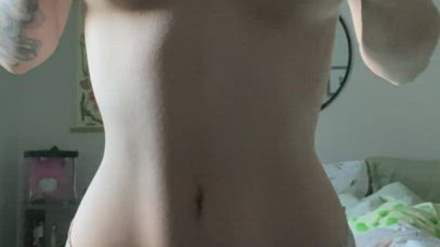 I used to think my boobs were too big for me, but I’ve grown to love them