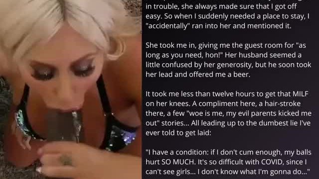 My old principal is my new bimbo cumdump, Part 1