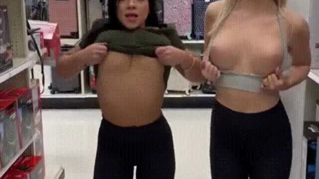 I bet you won't screw us in public, am I right?