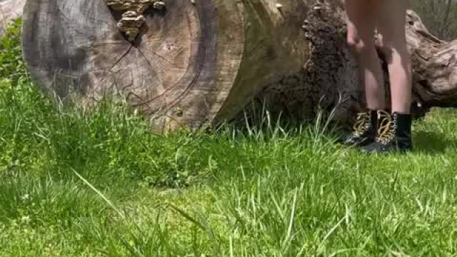 Bend me over the tree and use me