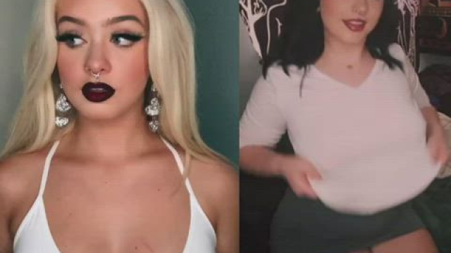 do you prefer blond or black hair when I bounce on you