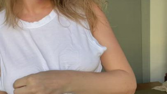 Please do not let my wrinkled top distract you from my nipples