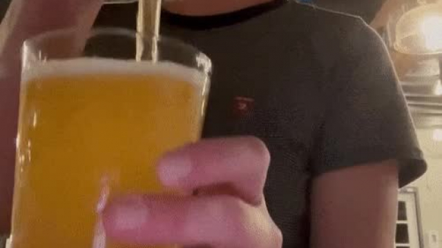 Only a lucky few get to stay after hours for this kind of pleasant at my bar