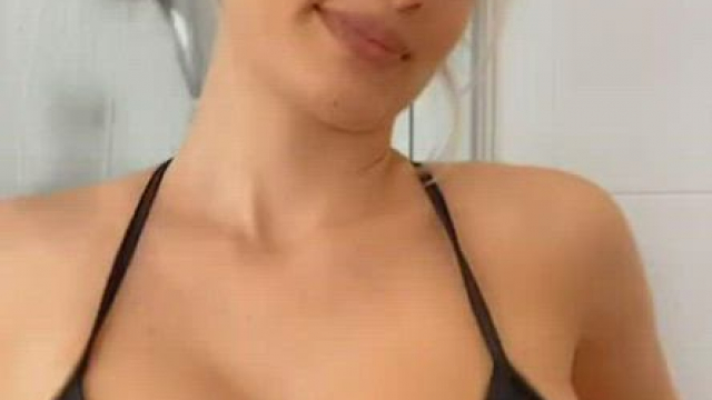 Beauty with huge tits