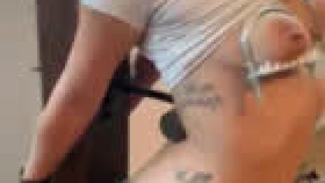 Clenching the air as another orgasm rolls over you