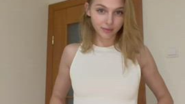 sexy naughty body under student clothes