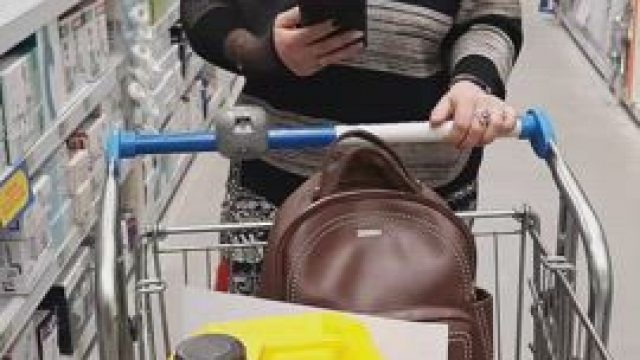 Construction store. I'm 99% sure the guy in the back figured out what I was doin