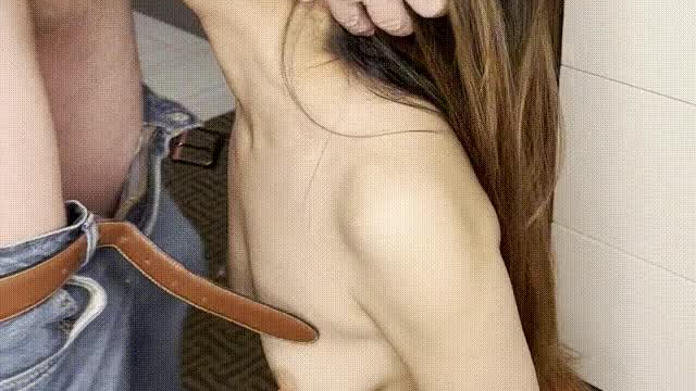 I love gagging on big cock, I hope you hear how I gag